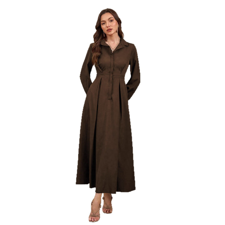 Elegant shirt dresses for women with a flowing skirt and practical pockets Lune London