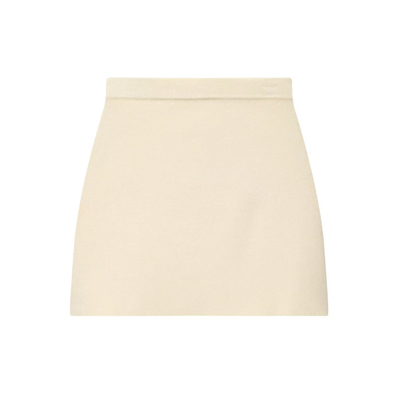 Elegant mini skirt for ladies with a high waist and fitted design Lune London