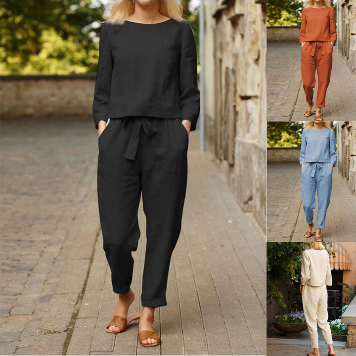 Dames Ensemble Élégant et Aéré Deux-Pièces Chic & Stil