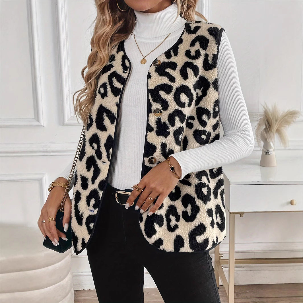 Lune London Women's Trendy Faux Fur Jacket