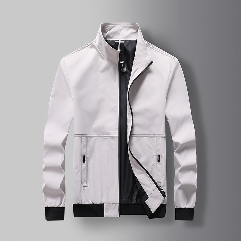 Lightweight functional jacket for men with elastic inserts Lune London
