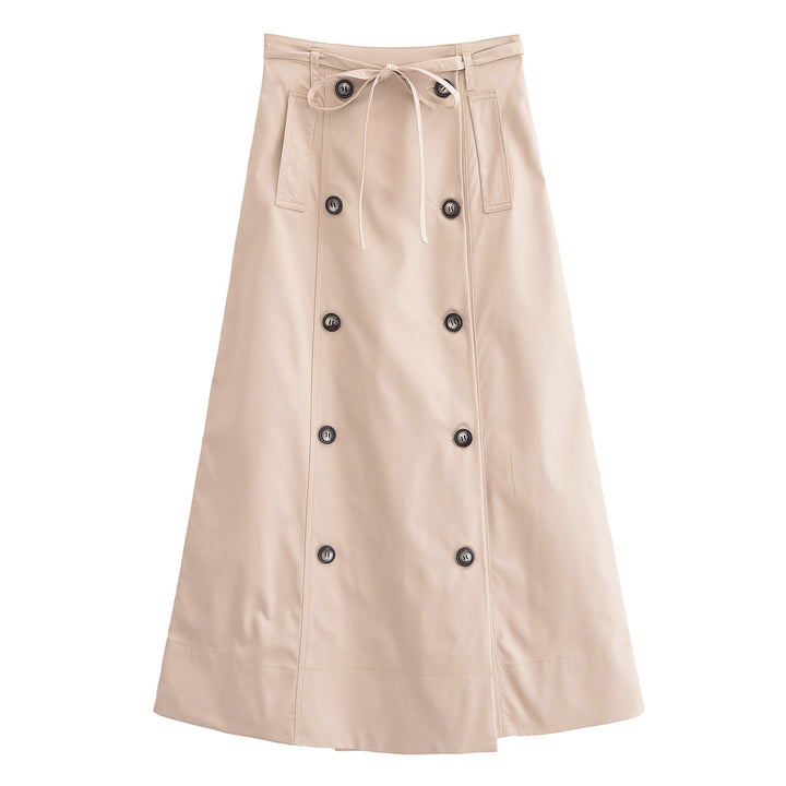 Short sleeve blouse for women with adjustable belt and practical pocket design Lune London