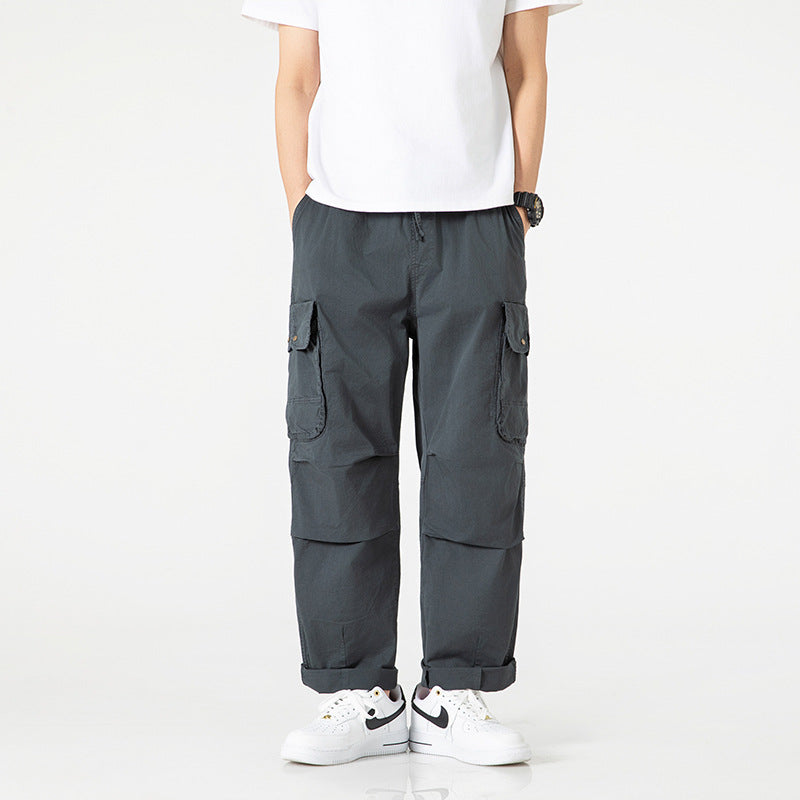 Pantalon style cargo pour hommes avec poches pratiques Chic und Stil