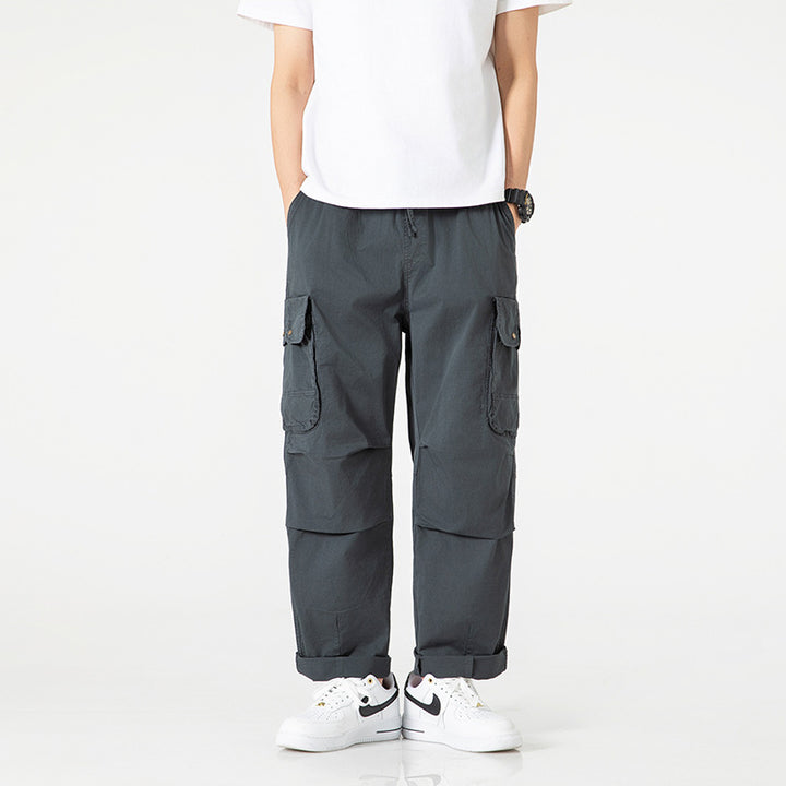 Pantalon style cargo pour hommes avec poches pratiques Chic und Stil