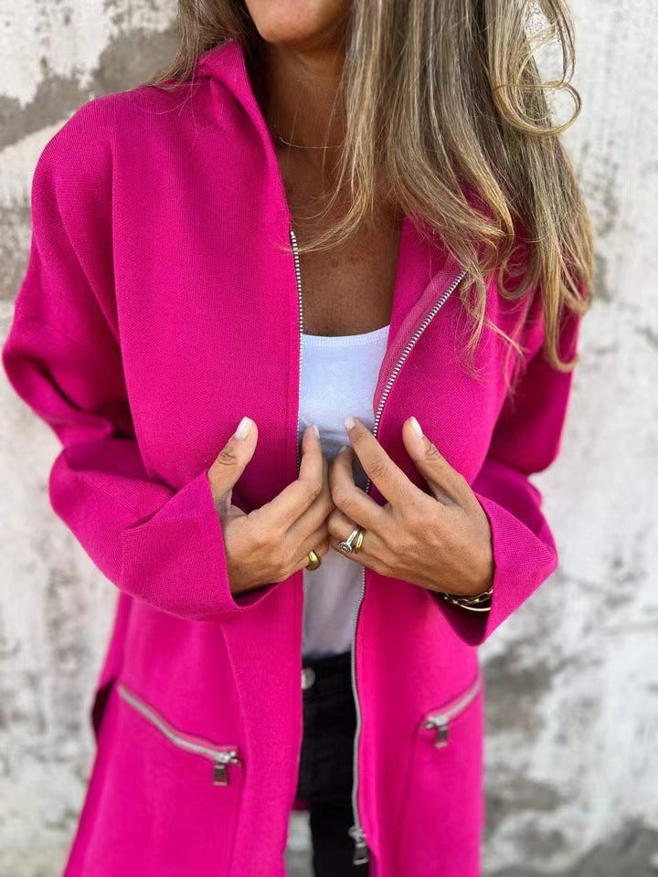 Long jogging jacket for women Chic und Stil