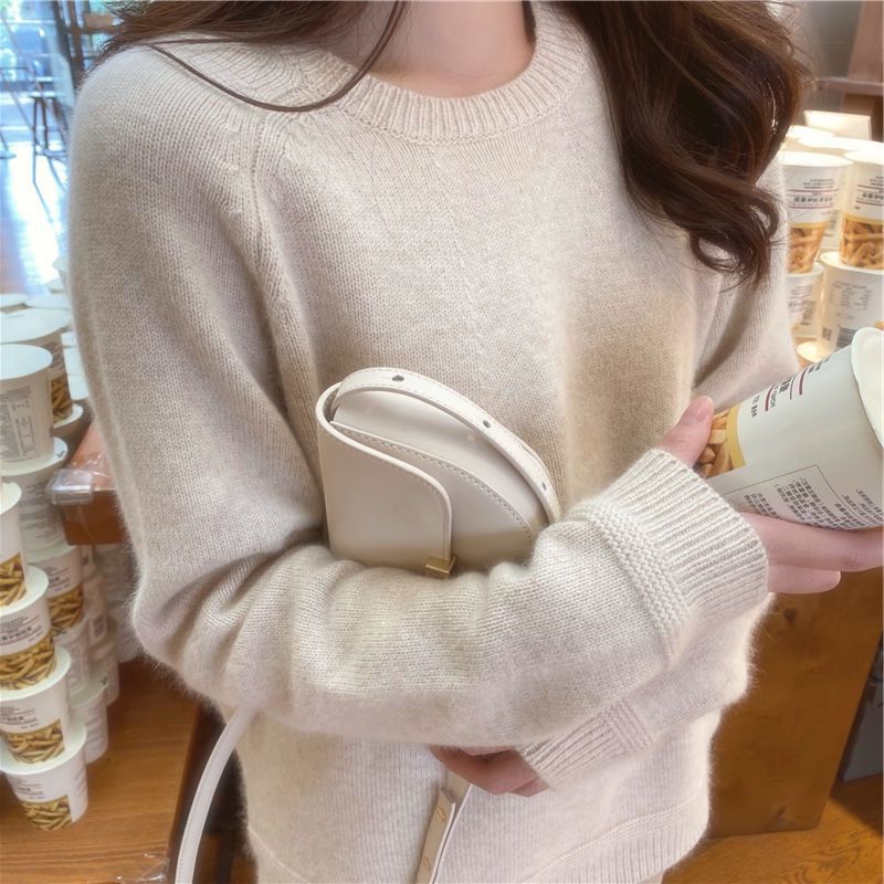 Pull en cachemire pour femmes avec une fine structure côtelée et une coupe décontractée Chic & Stil