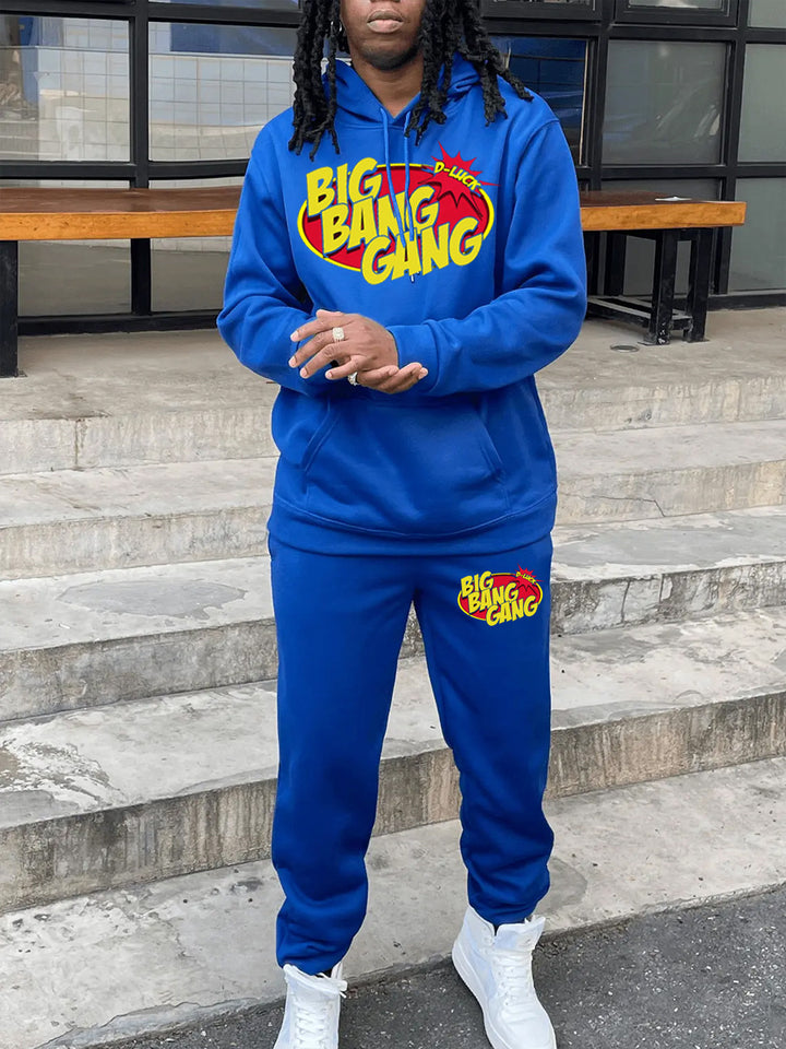 Women's hoodie and jogging set with striking logo print Lune London