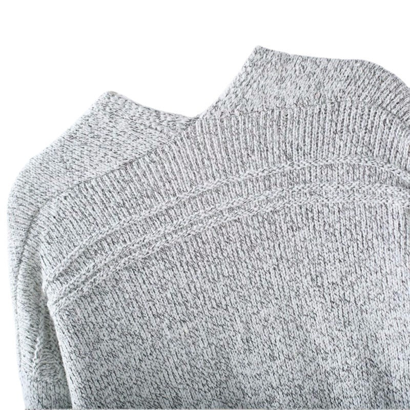 Cardigan en tricot épais pour femmes avec des poches généreuses et un design décontracté Chic & Stil