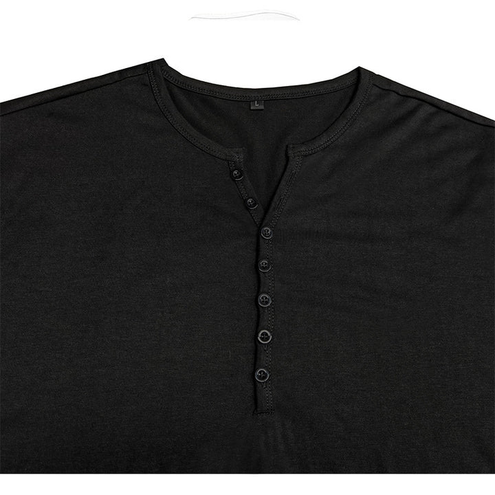 Lune London Short Sleeve Henley T-shirt for Men