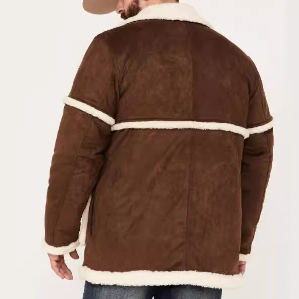 Casual and padded outdoor jacket for men with large pockets Lune London