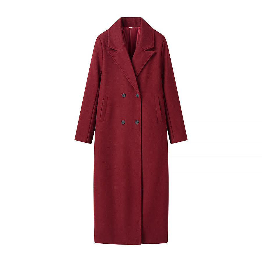 Elegant double-breasted coat for women Lune London