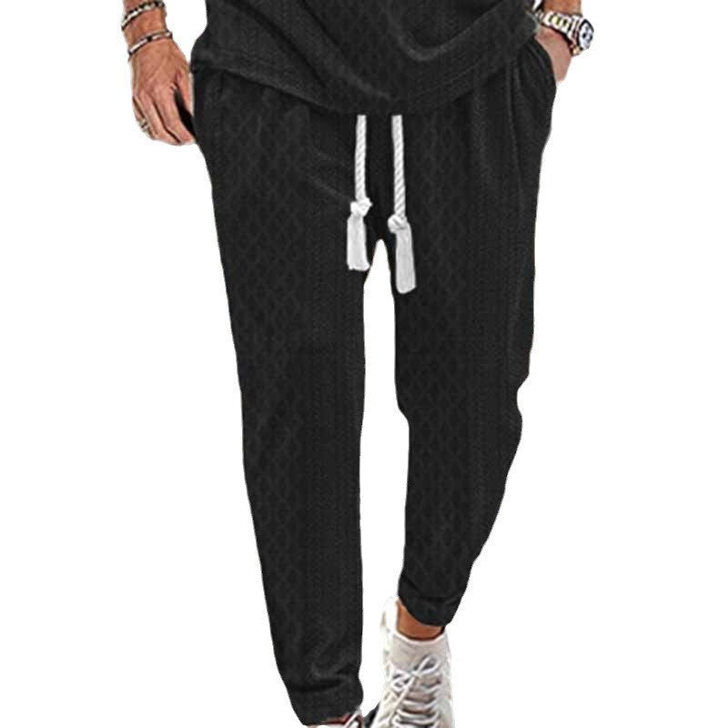 Men's sporty jogger pants with modern accents Lune London
