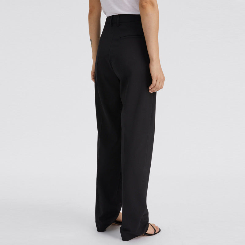 Elegant women's dress pants with a comfortable fit and high waist Lune London