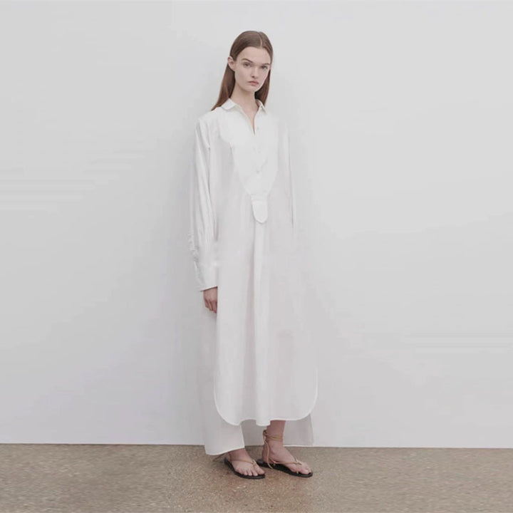Robe chemise élégante et loose pour femme Chic & Stil