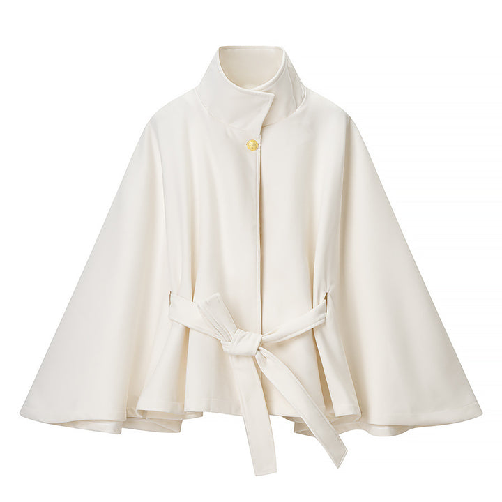 Veste cape élégante pour femmes avec ceinture ajustable Chic & Stil