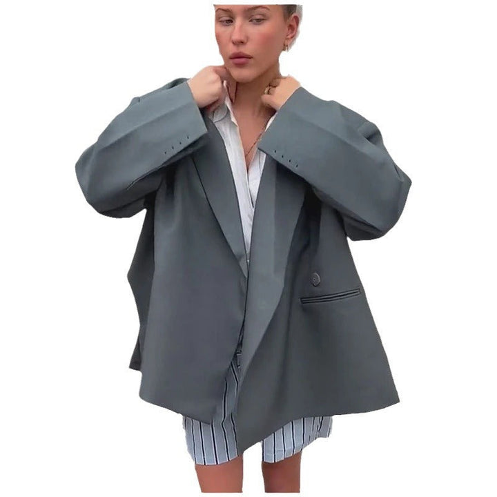 Women's Oversized Blazer In Contemporary Cut Lune London