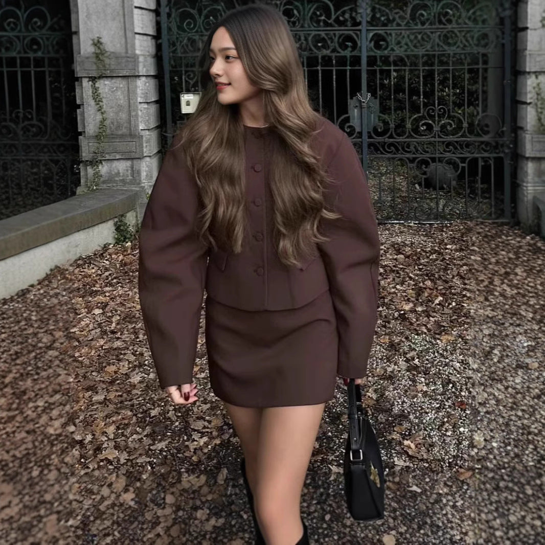Ladies Elegant Cropped Jacket Lune London