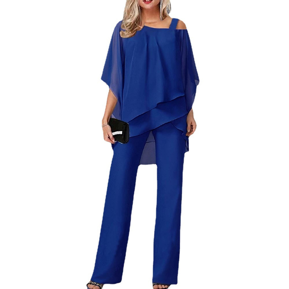 Ladies Chic and Elegant Ruffled Set