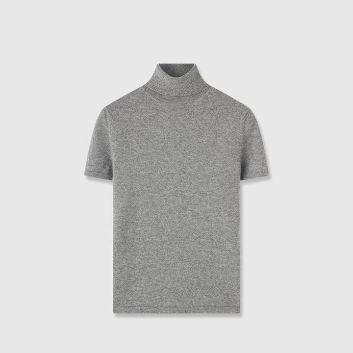 T-shirt élégant et confortable pour femmes avec col montant Chic & Stil