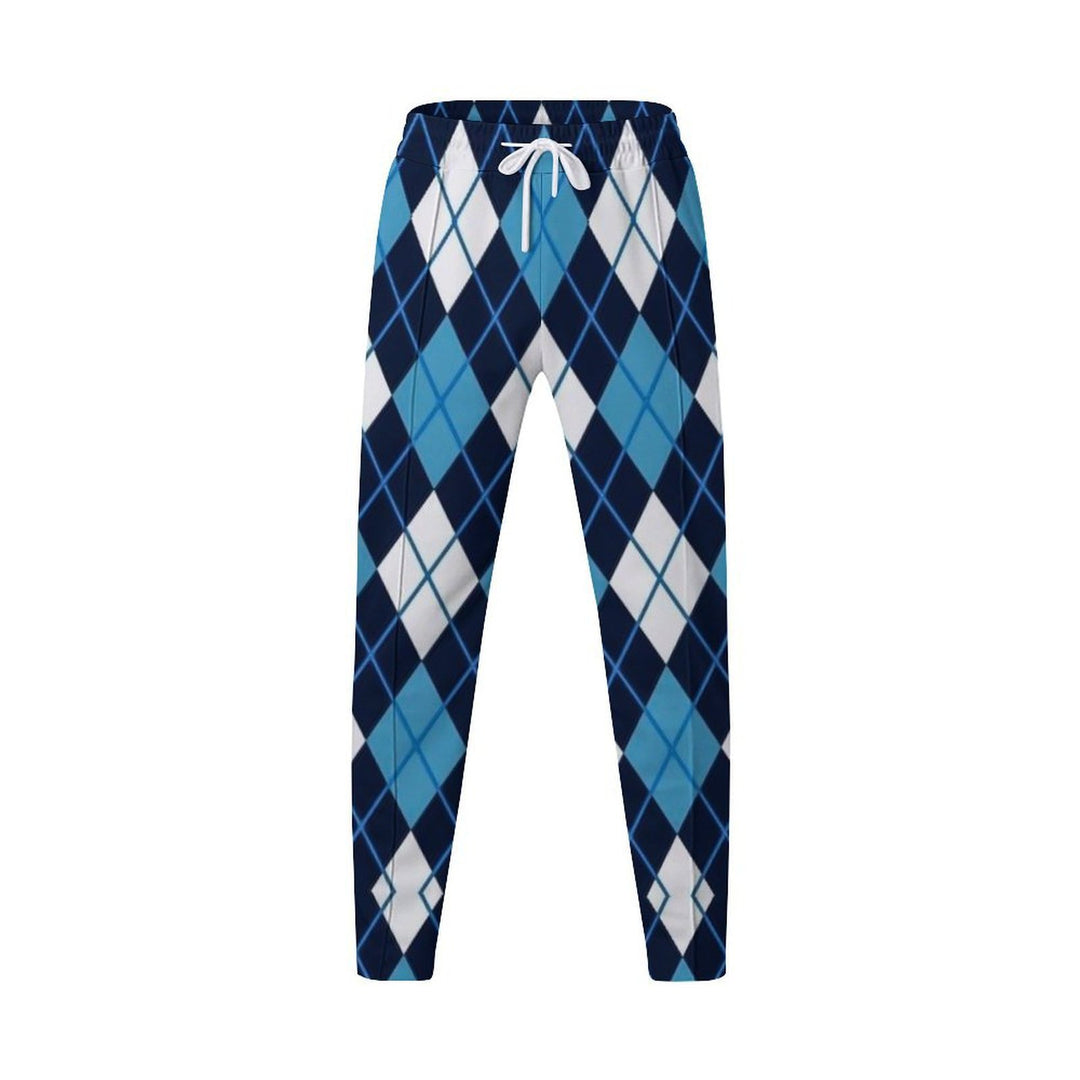 Women's jogger pants with diamond pattern Lune London