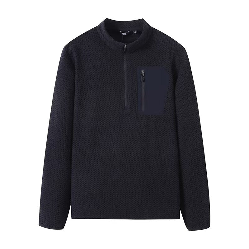 Pull fonctionnel femme avec col montant et fermeture éclair pratique Chic & Stil