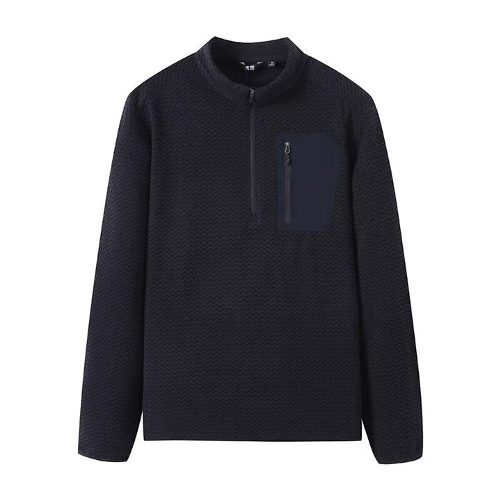 Pull fonctionnel femme avec col montant et fermeture éclair pratique Chic & Stil