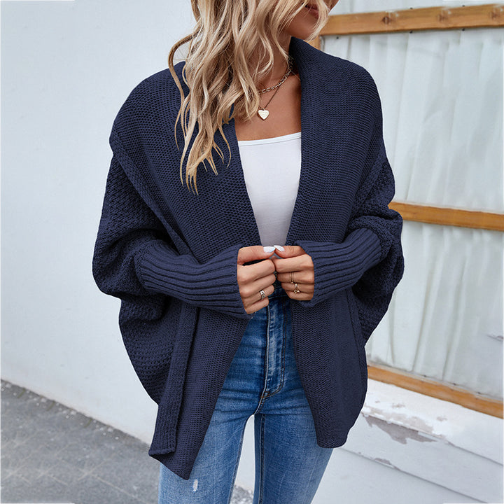 Open-cut cardigan for women with puff sleeves Lune London