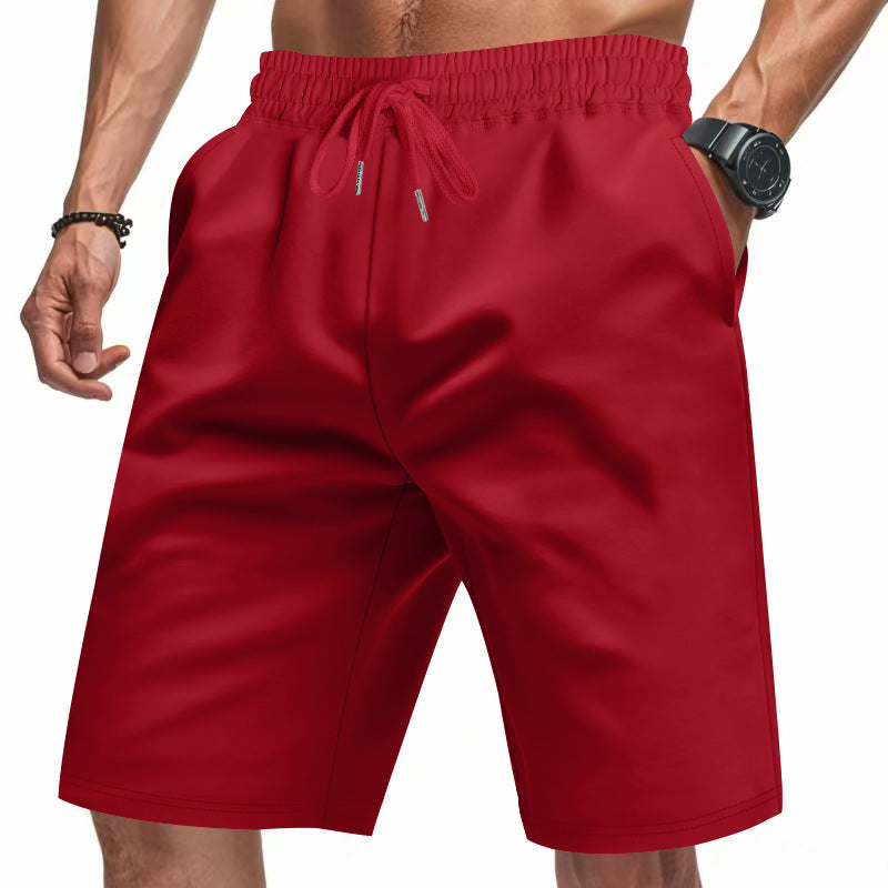 Breathable gym pants for men with elastic waistband and side pockets Lune London