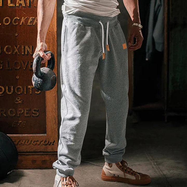 Comfortable jogger pants for men with adjustable waist Lune London