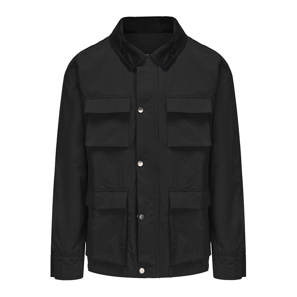 Functional utility jacket for men with practical pockets Lune London
