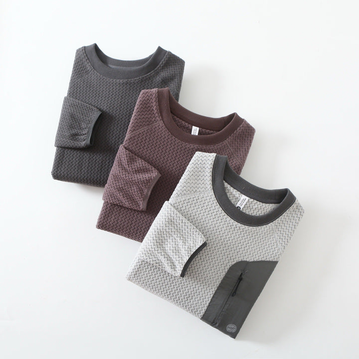Sweatshirt pour femmes avec design texturé Chic & Stil