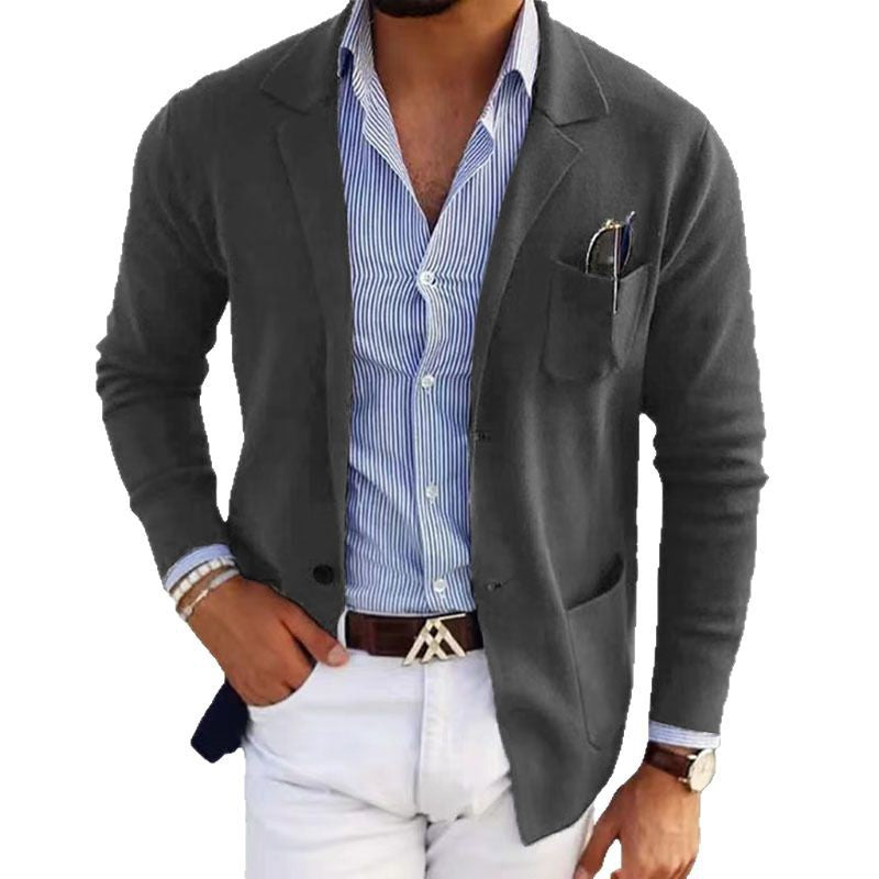 Elegant and comfortable knitted jacket for men Lune London