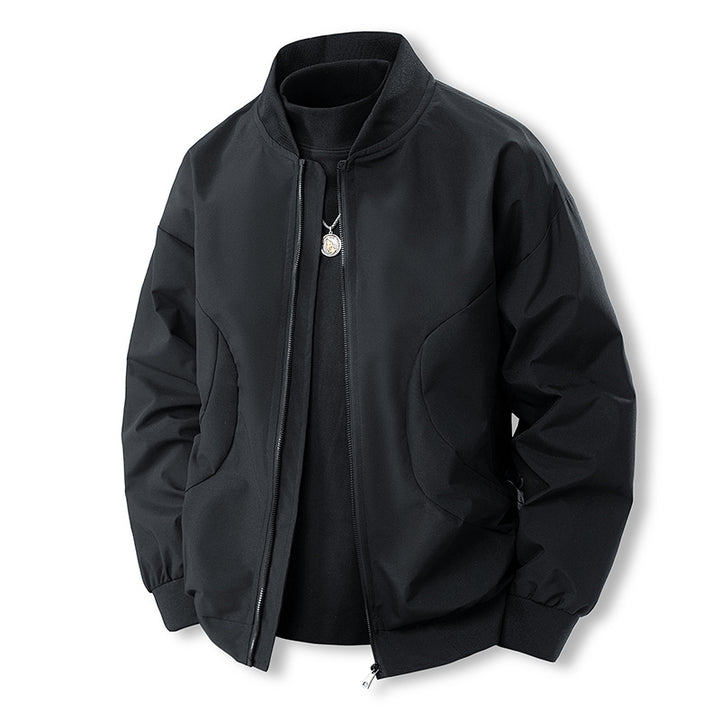 Lightweight bomber jacket for men with functional pockets Lune London