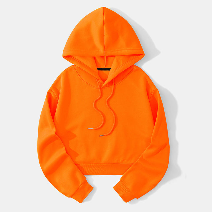 Lune London Casual Cropped Hoodie for Women