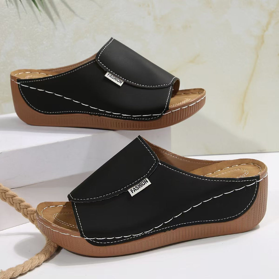 Ladies Chic Heeled Sandals Lune London