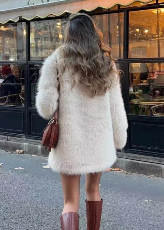 Lune London | Elegant Women's Winter Jacket with Soft Faux Fur