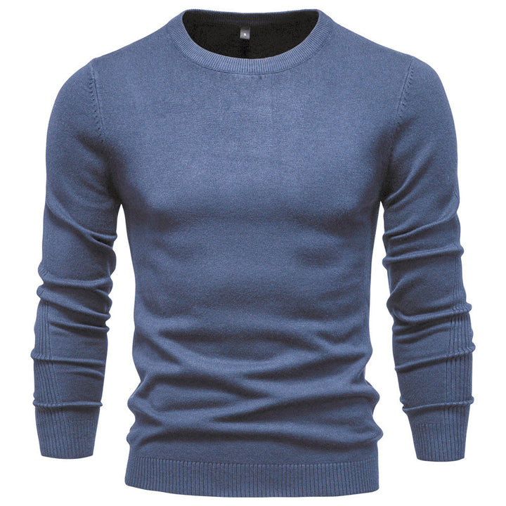 Men's Round Neck Sweater Made Of High-Quality Cotton Lune London