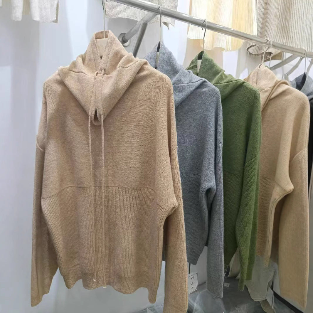 Pull surdimensionné pour femmes avec col montant et ajustement décontracté Chic & Stil