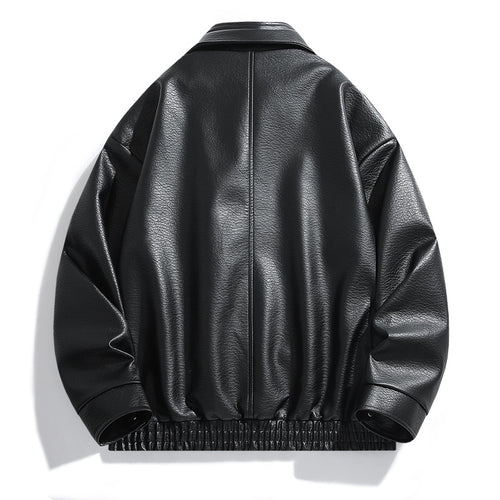 Lune London women's casual synthetic leather jacket