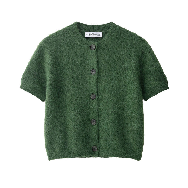 Ladies light short sleeve knitted jacket Lune London