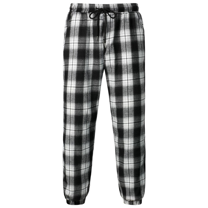 Leisure pants for men with pattern, elastic waist and side pockets Lune London