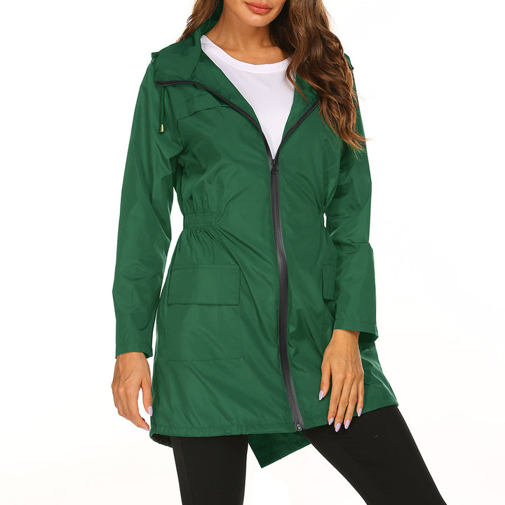 Practical leisure jacket for women with adjustable waist and large pockets Lune London