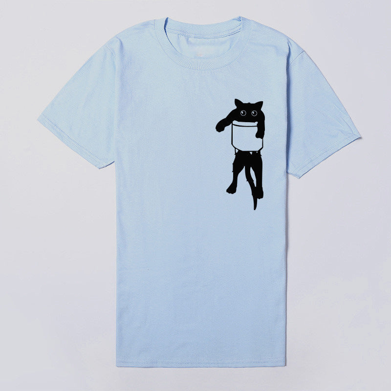 T-shirt pour femmes avec motif animal créatif et coupe décontractée Chic & Stil