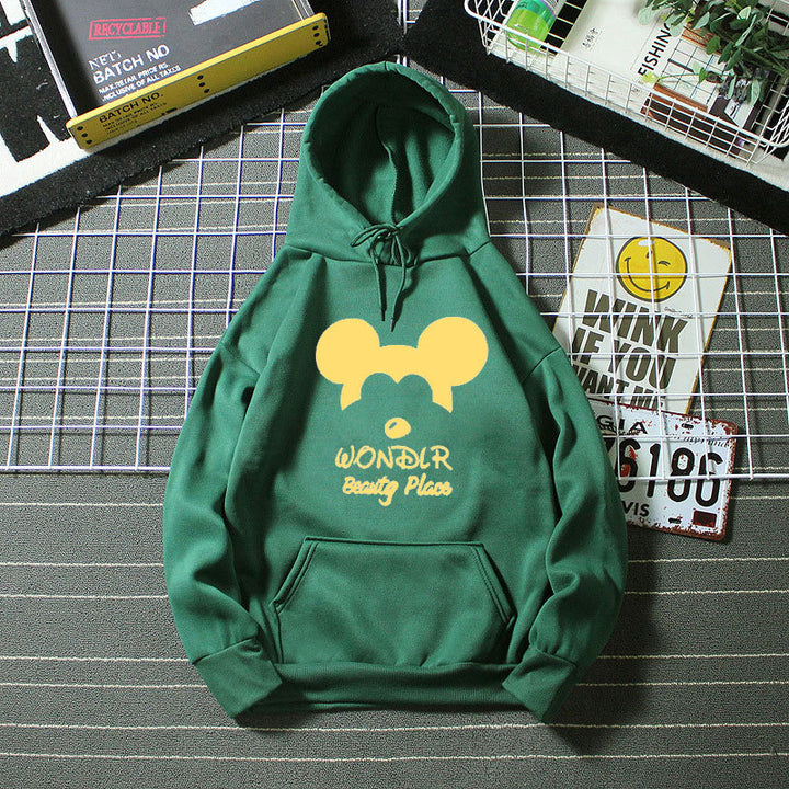 Women's hoodie with playful animal motif Chic & Stil