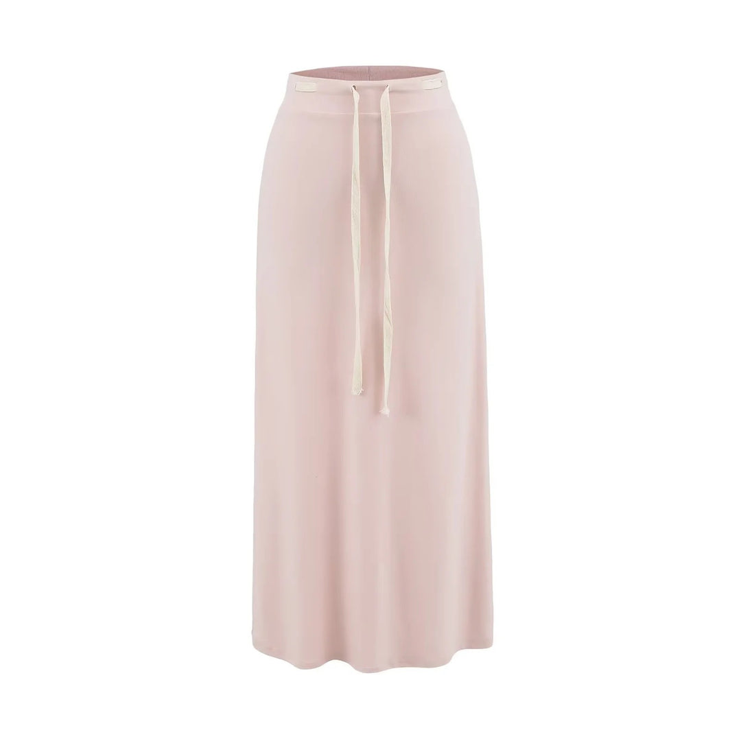 Lune London adjustable waist sporty maxi skirts for women