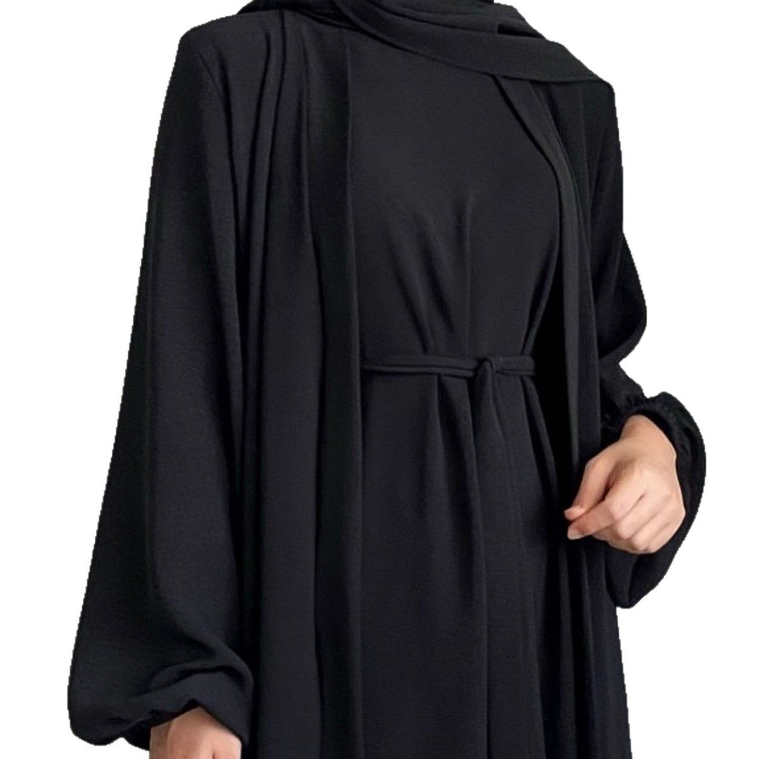 Ladies elegant Kimono dress with fitted design and long sleeves Lune London