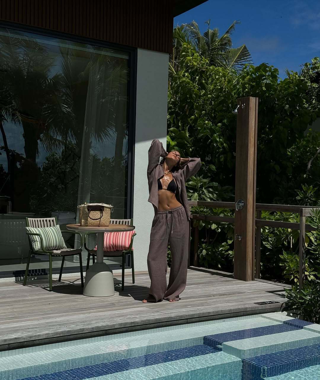 Casual linen set for women Lune London