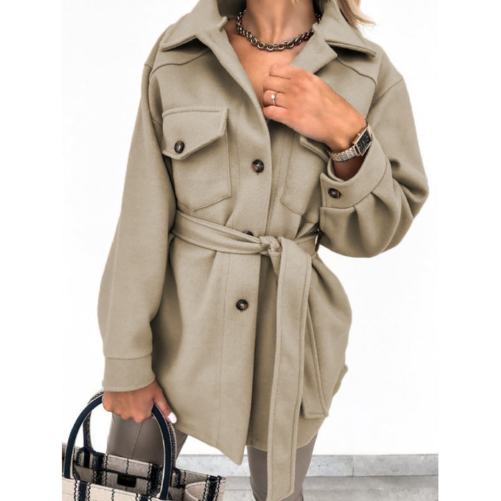 Casual long sleeve jacket for women with pockets Lune London