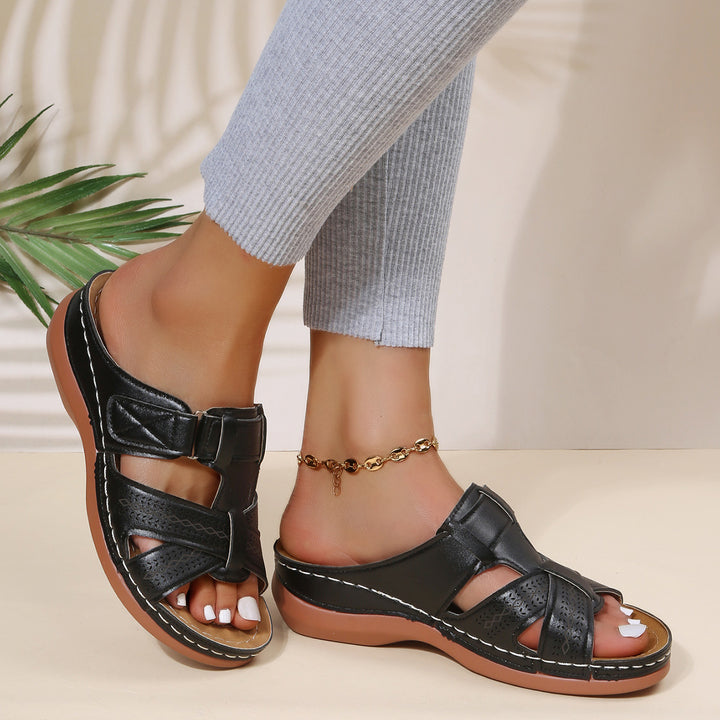Ladies Comfort Orthopedic Slippers Lune London
