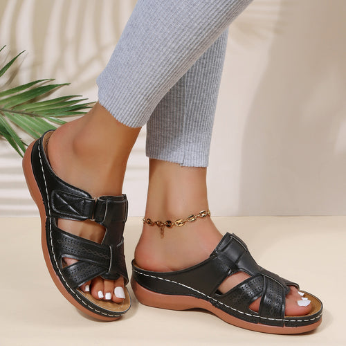 Ladies Comfort Orthopedic Slippers Lune London